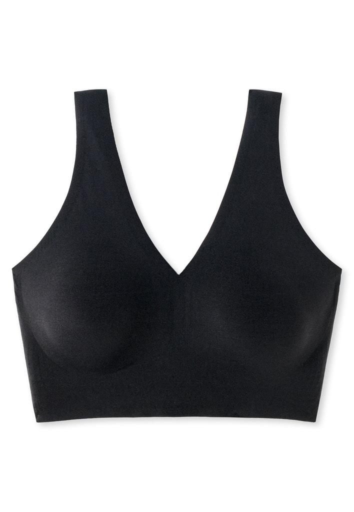 Bustier mit Pads Schwarz 38