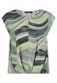 Blusenshirt 36 Figurumspielend - Mint/Green