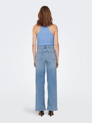 ONLMADISON BLUSH HW WIDE DNM CRO371