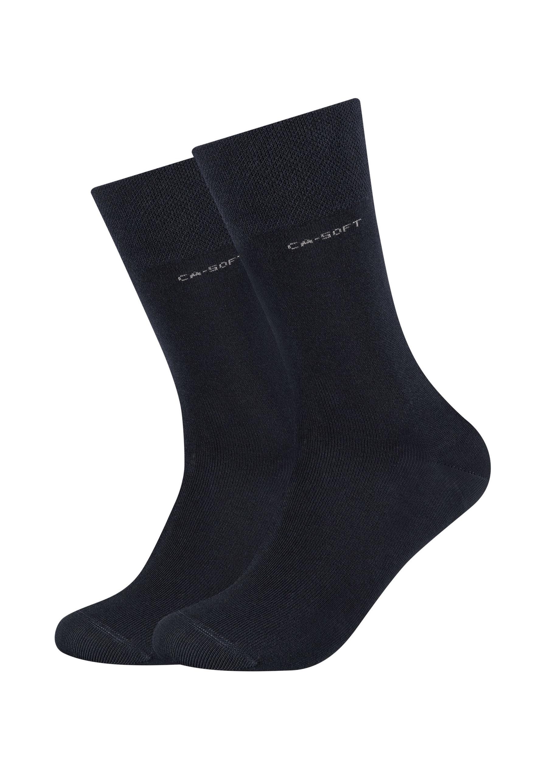 Unisex Basic ca-soft Socks 2p - Dunkelblau / 47/49