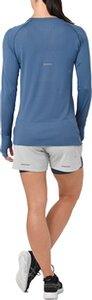 ASICS Damen T-Shirt SEAMLESS LS M in Blau
