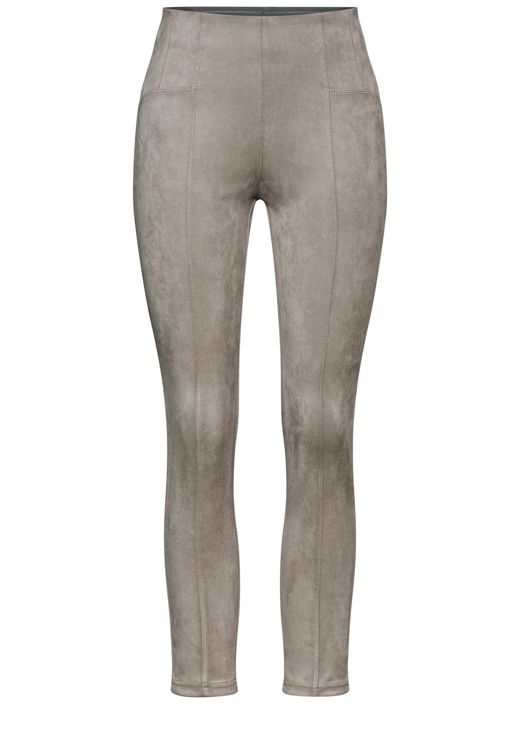 Hose im Verlours-Look 44/28 - Ashen Maple Beige